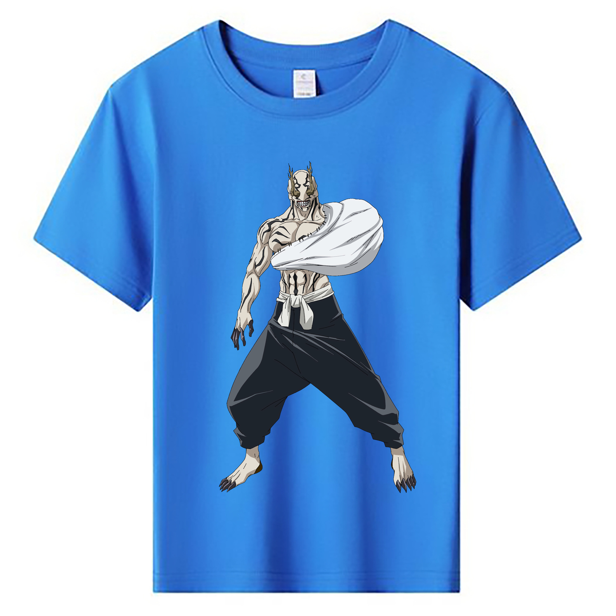 （画像用） 呪術廻戦 Jujutsu Kaisen 綿100％キッズTシャツ（フロントプリント）